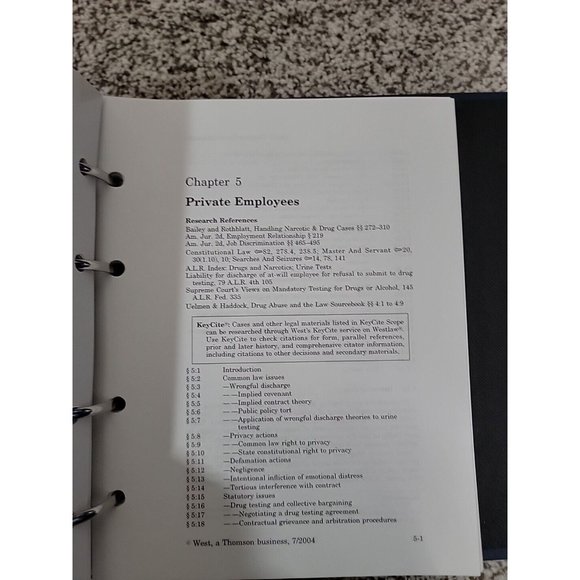 DRUG TESTING LEGAL MANUAL AND PRACTICE‎ AIDS 2005 2nd EDITION VOL 1 Kevin Zeese - Picture 4 of 7